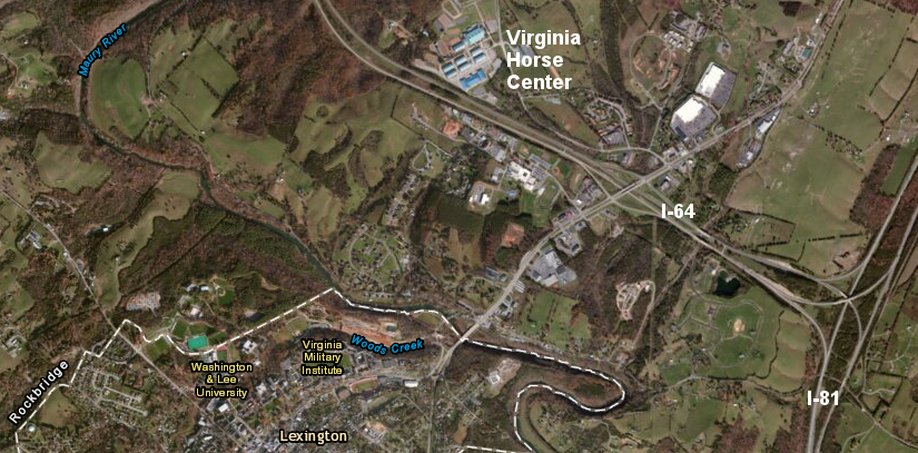 the Virginia Horse Center is accessible from I-64 and I-81, making it an attractive location for horse shows on the East Coast