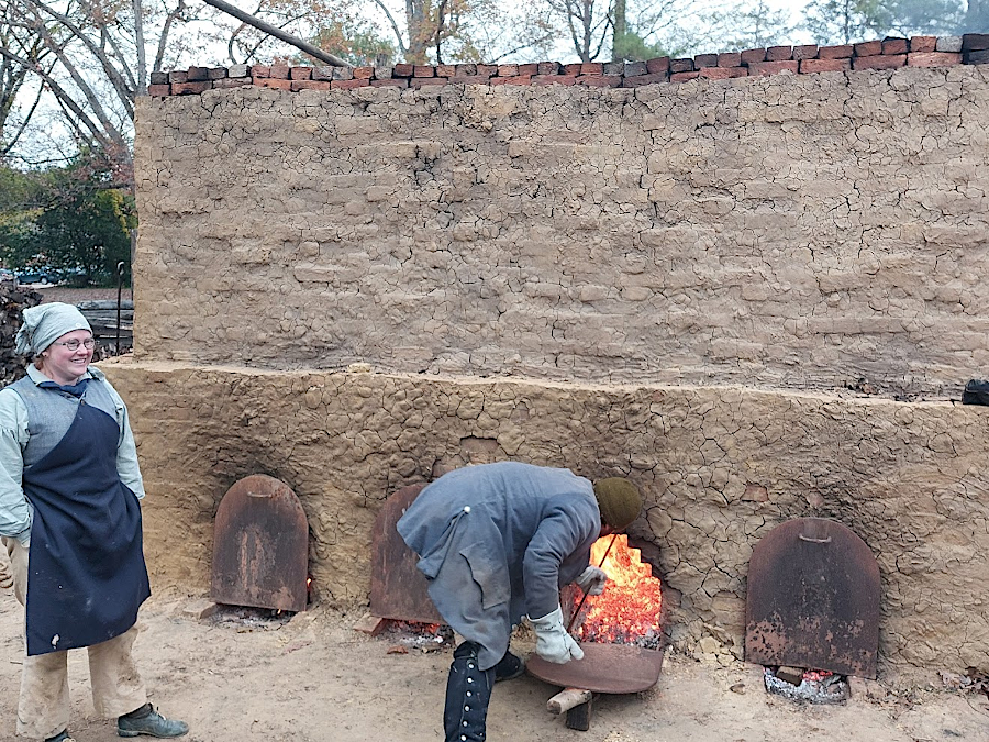 after several days, tunnels within the brick kiln are fueled hourly and then sealed