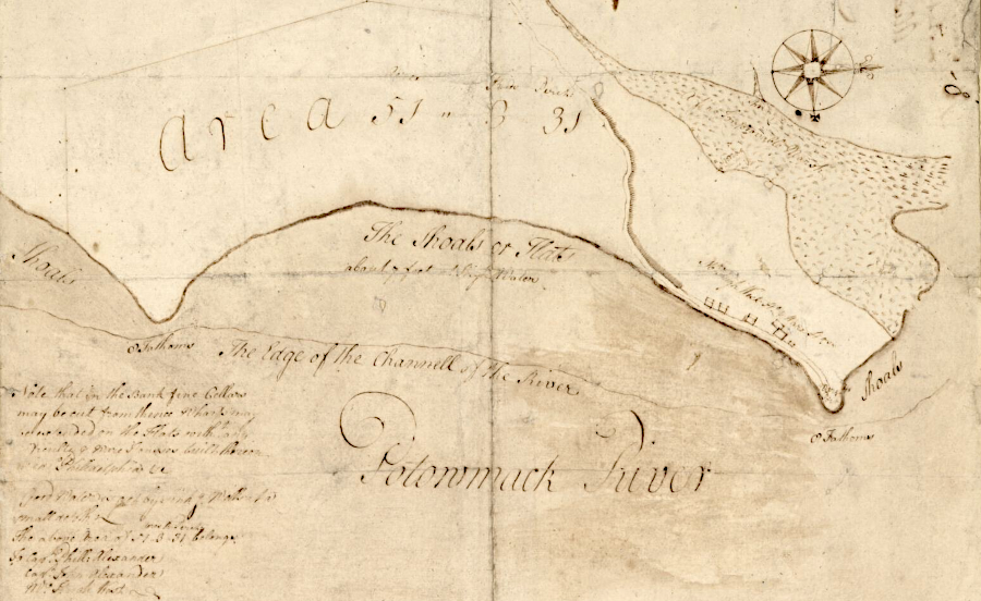in 1749, the Alexandria waterfront stopped at what became Water Street