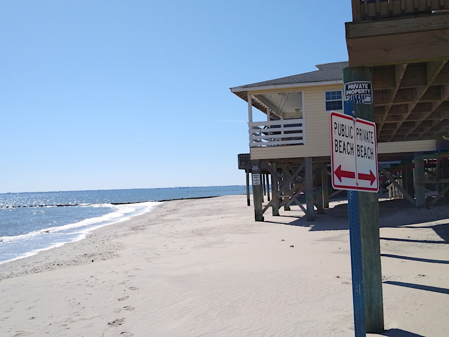 above the mean low-water mark, public agencies have to purchase property and create parks to make beaches open to the public (City of Hampton)