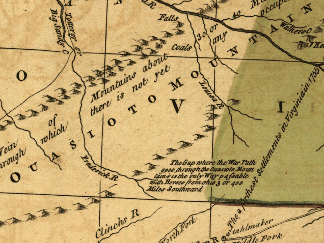 Southwestern Virginia, 1755