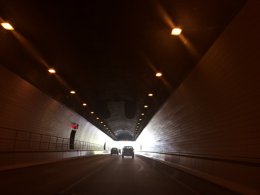 US 25 tunnel underneath Cumberland Gap