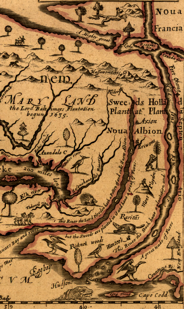 Northwest Passage on Farrer map