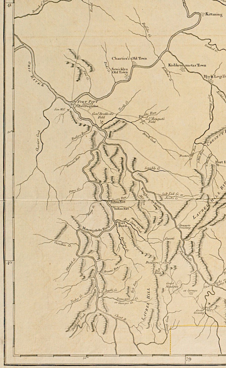 Fort Pitt was clearly within the boundaries of Pennsylvania - at least according to Pennsylvania officials
