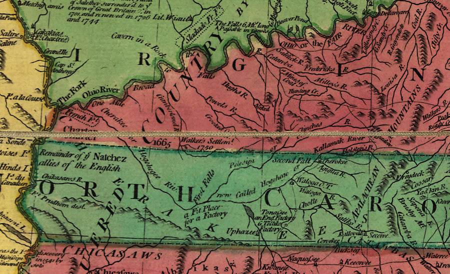Map Of Tennessee And North Carolina - Maping Resources