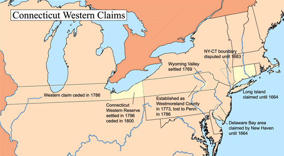 Connecticut, like Virginia, managed to reserve lands in the Northwest Territory