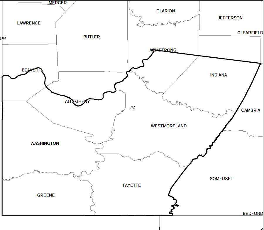 creation of Westmoreland County in 1773 enabled Pennsylvania  to issue legal title to land around Pittsburgh