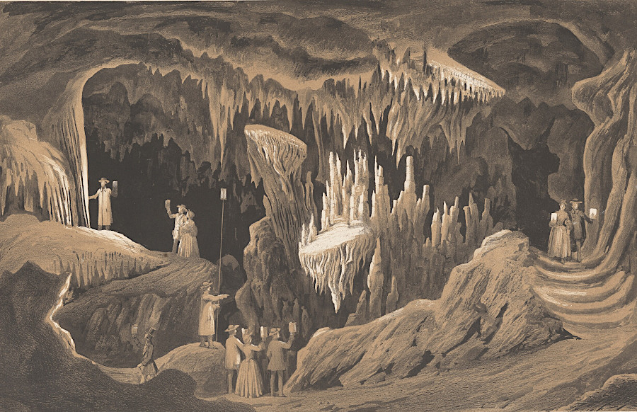 the oldest commercial show cave in the United States is Weyers Cave, which is now called Grand Caverns