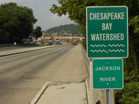 Jackson River at Covington, Virginia
