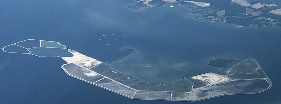 dredge spoils are expanding Poplar Island from 5 acres to 1,715 acres in size