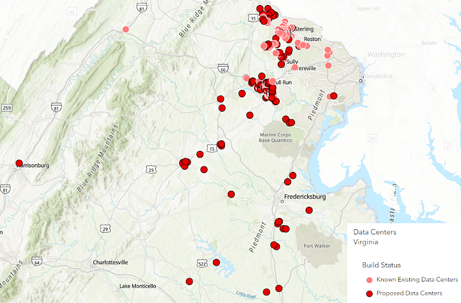 Data Center Alley expanded from Loudoun County into Prince William County