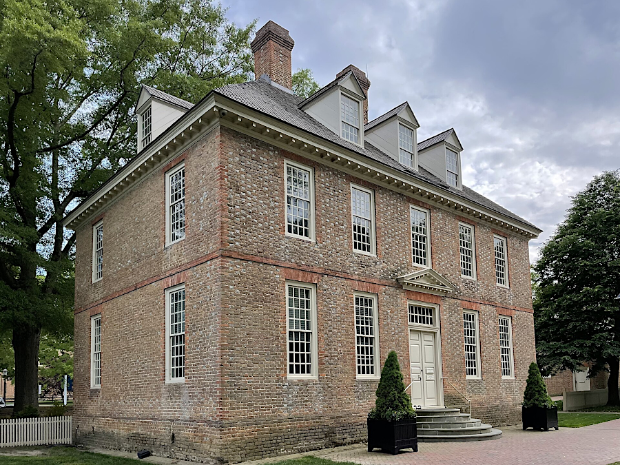 the College of William and Mary  constructed the Brafferton Building in 1723 after closure of the school for educating Native Americans at Fort Christanna