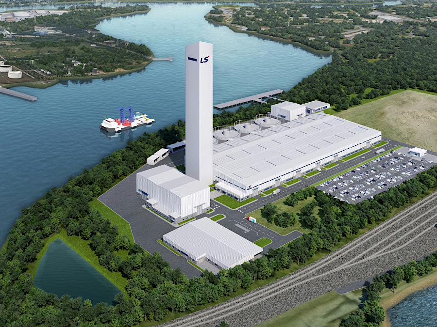 a 660' tall tower at the Chesapeake factory to manufacture subsea electricity cables was planned as the tallest building in Virginia