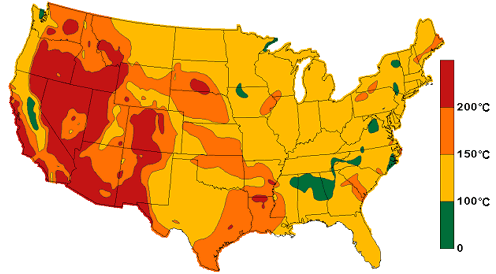 geothermal energy potential in the United States