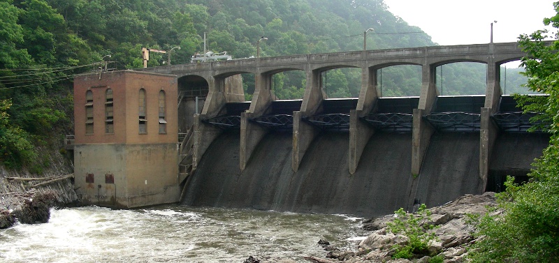 City of Radford has a 1-megawatt hydropower plant on the Little River