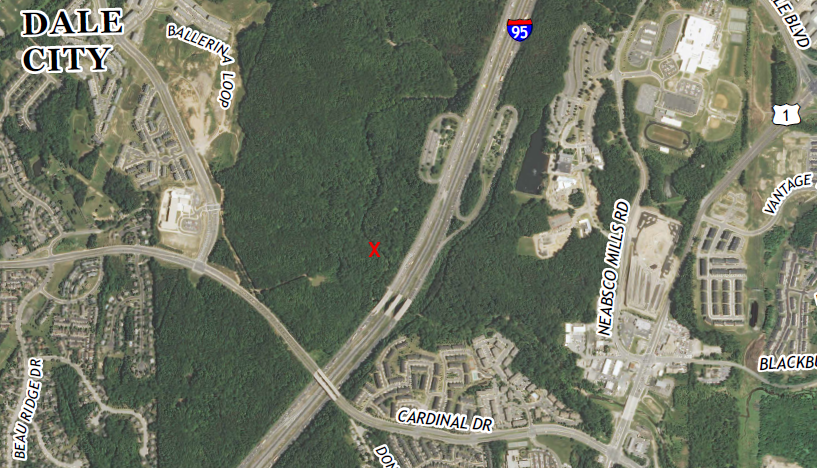 Neabsco Iron Works were located south of Potomac Mills, on Neabsco Creek near a modern rest area on I-95