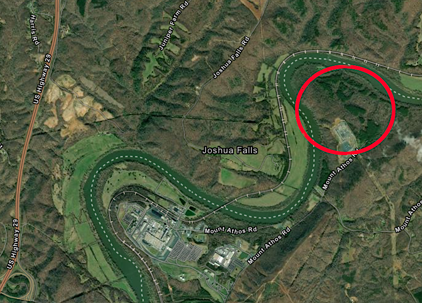 Appalachian Power proposed to build its first small modular reactor in Virginia next to the substation at Joshua Falls, downstream from the nuclear research and manufacturing facilities at Mount Athos