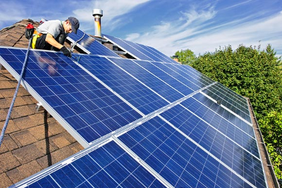 rooftop photovoltaic panels are manufactured outside of Virginia, but installation and maintenance create local jobs