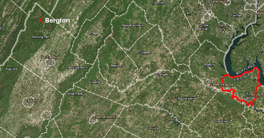 Rockingham County blocked fracking in the Marcellus Shale at Bergton, setting an example for King George County supervisors in the Triassic Basin