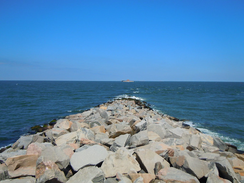the rip-rap boulders protecting the Chesapeake Bay Bridge-Tunnel came from Lunenburg County