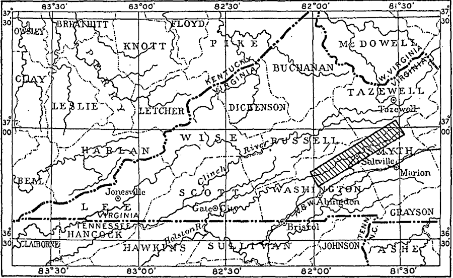 gypsum was mined in southwest Virginia for over 150 years