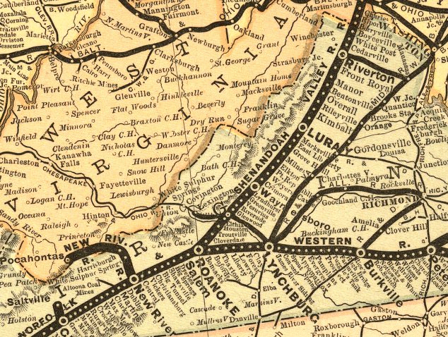 Norfolk and Western, 1882