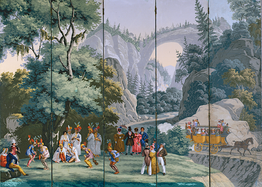 Natural Bridge has been a tourist attraction for centuries