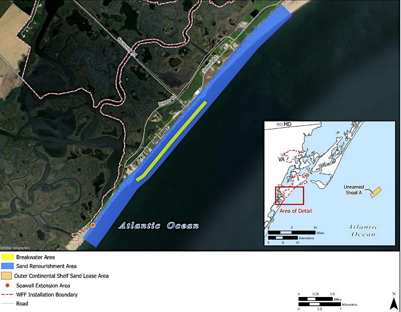 the 2026 proposal included up to four new breakwaters
