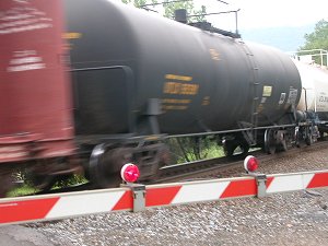 chemicals in railroad tanker car