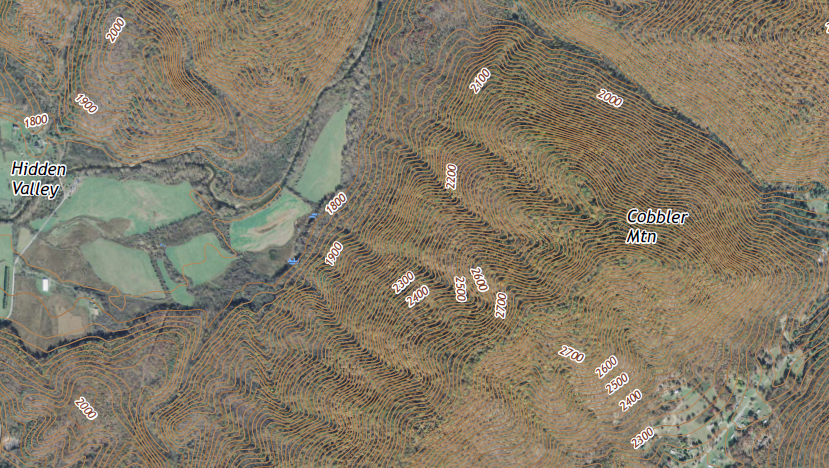 topographic maps display elevation changes using contour lines