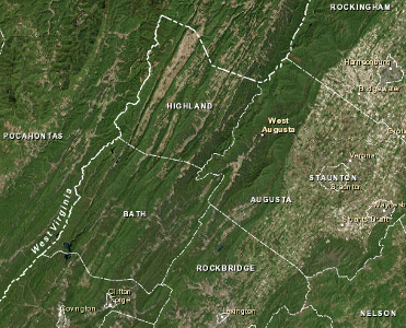 Monterey is the county seat of Highland County