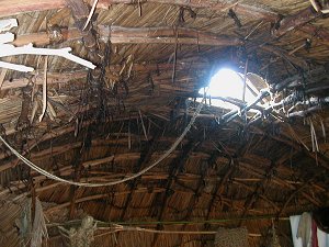 roof of a Totero dwelling