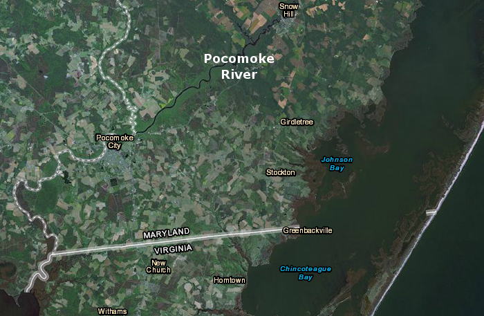 raw sewage was released from Snow Hill's wastewater treatment plant when the Pocomoke River flooded during Superstorm Sandy, so the northwestern border of Accomack County was polluted