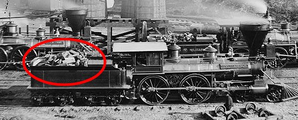 Civil War locomotive