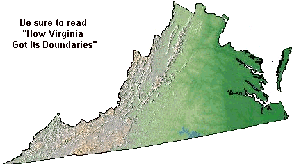 map of Virginia