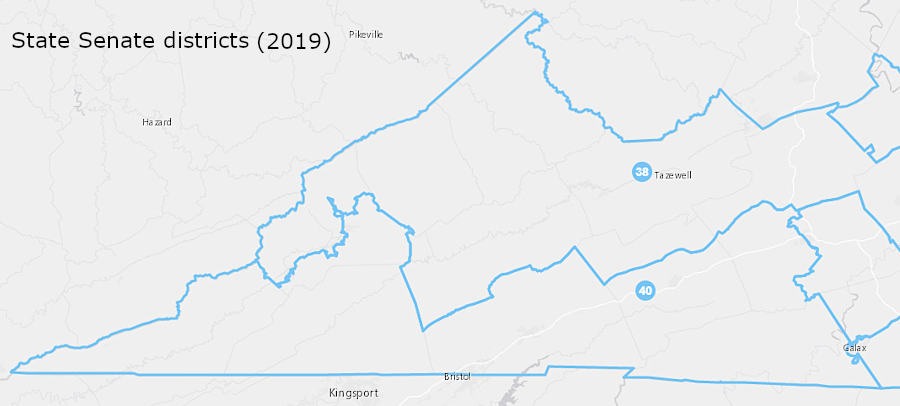 in 2019, Del. Todd Pillion chose to run for a four-year term in State Senate District 40 rather than for re-election to a two-year term in House of Delegates District 4