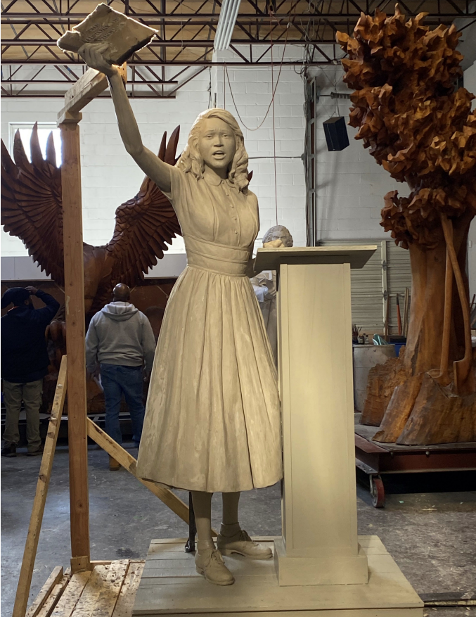 Barbara Johns led a school walkout in Prince Edward County to protest separate and unequal segregated schools, and ended up being honored with a statue in the US Capitol