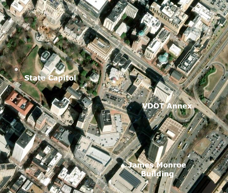 the General Assembly and Governor agreed in 2025 on how to replace the James Monroe Building