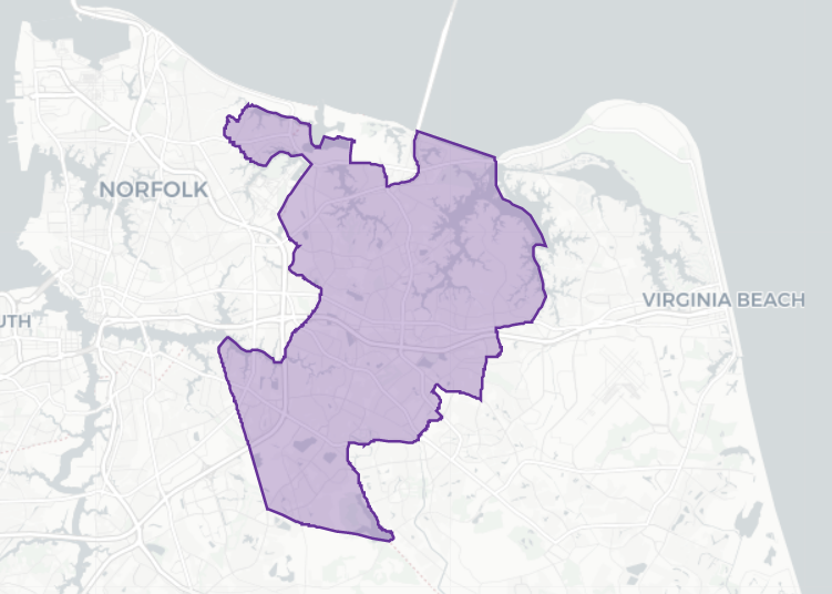 the special election to replace State Senator Jen Kiggans used the 7th District boundaries of 2011 redistricting, not the new boundaries established in 2021