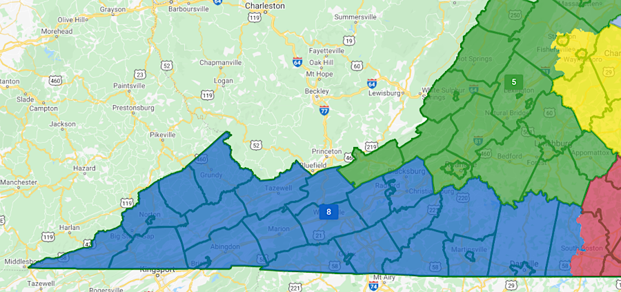 one citizen-submitted redistricting proposal expanded the Ninth District far to the east (and renamed it the Eighth District)
