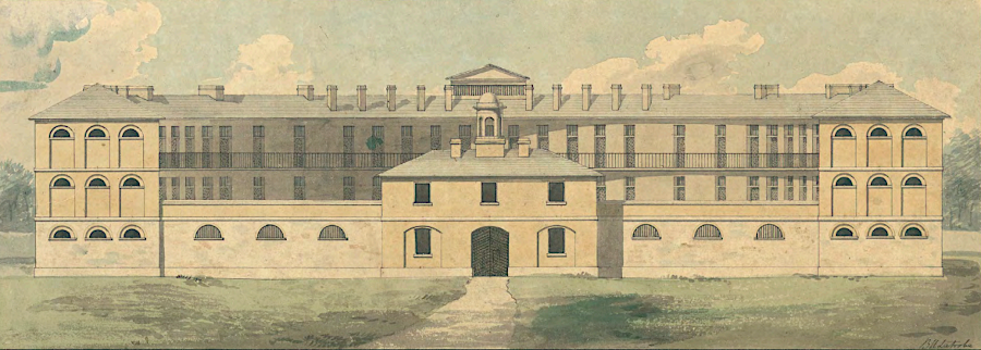 Benjamin Henry Latrobe planned the state prison built in Richmond