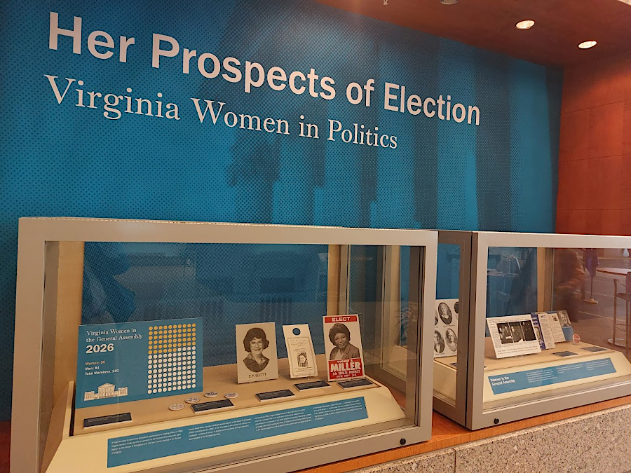 a 2026 Library of Virginia exhibit documented the pattern over the years of women serving as state legislators
