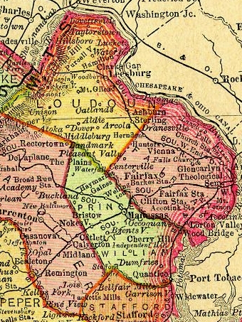 Northern VA in 1895