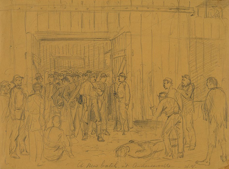 during the Civil War, many Union prisoners were sent to Andersonville, Georgia