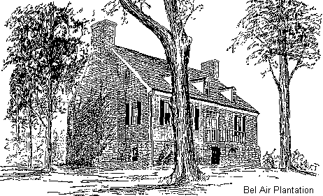 Bel Air, perhaps the oldest building in Prince William County