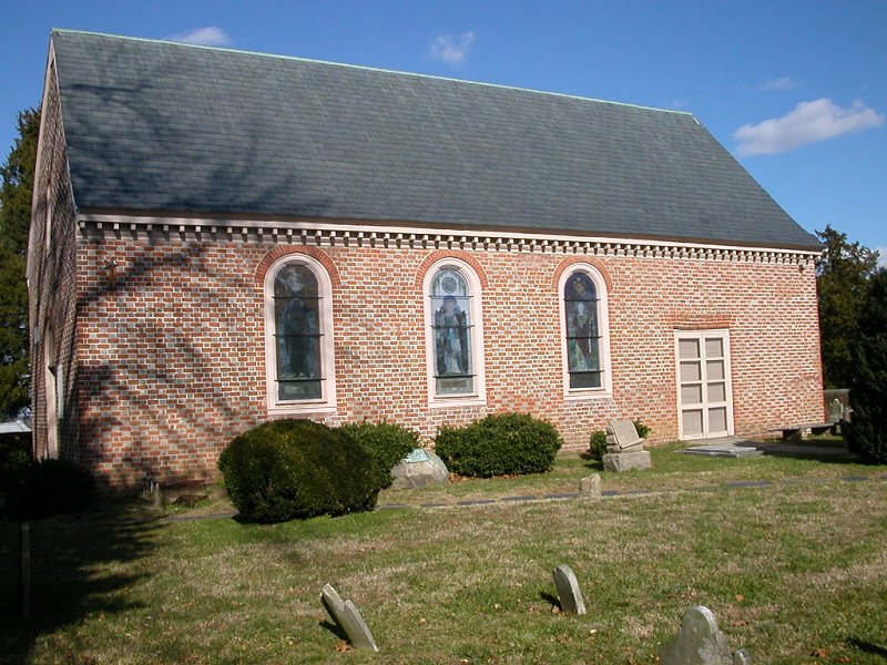 Blandford Church in Petersburg - burial site of Major General William Phillips, who captured the city in 1781