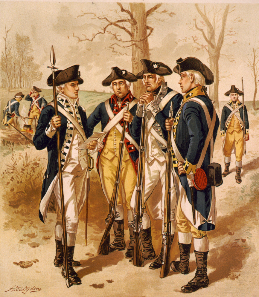 the Continental Congress was responsible for uniforms and other supplies needed by soldiers in the Continental Army
