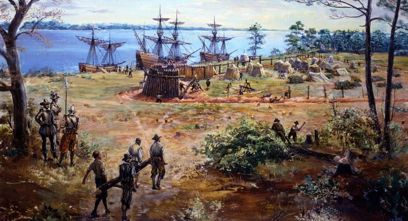 the Jamestown fort provided protection against Native American assaults, but its design ensured most cannon faced the river to protect against attack by European ships