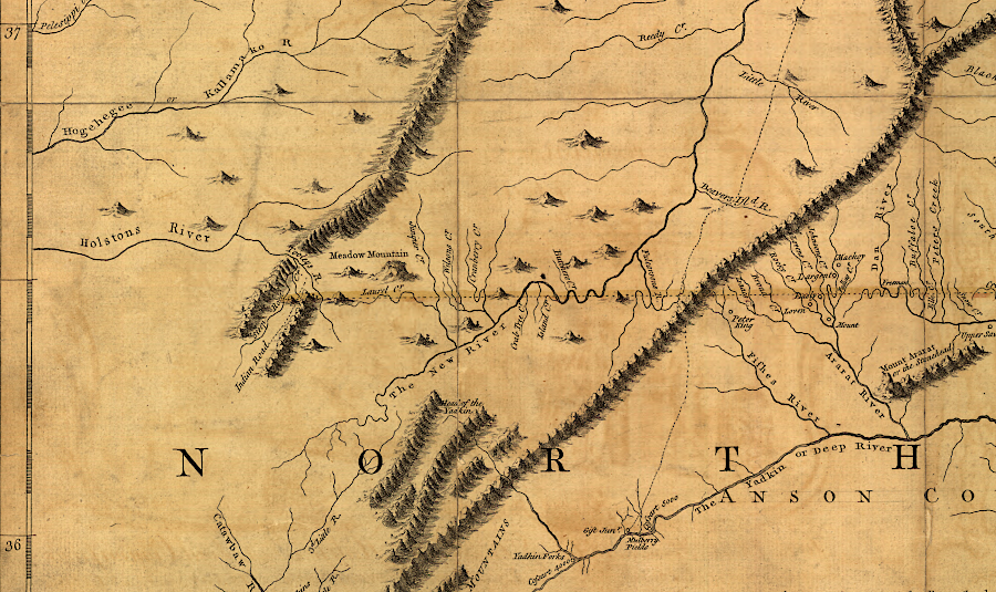 before settlers reached the Tennessee River watershed during the French and Indian War, colonists had no need to build forts there
