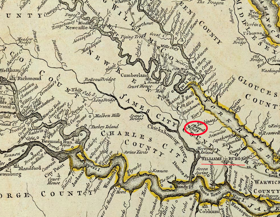 Patrick Henry led Hanover County militia towards Williamsburg, then turned around 15 miles from town at Doncastle's Ordinary